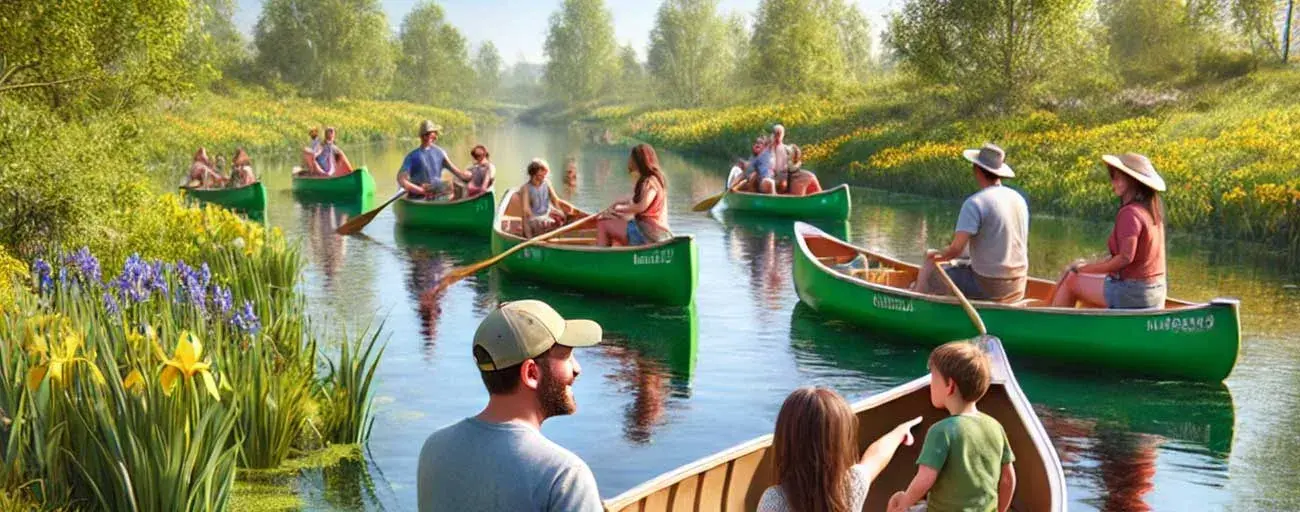 Húsvéti Kenu Kaland az Ipolyon Tojáskereséssel