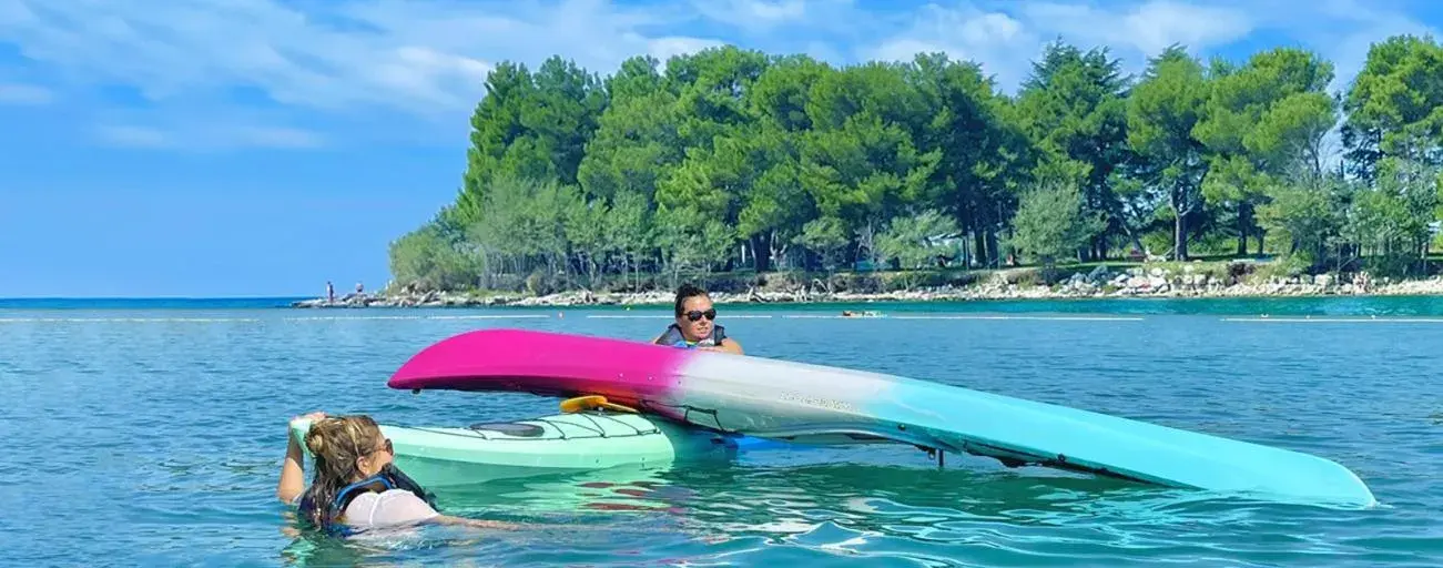 Adriai Tengeri Kajaksuli – Első evezések a tengeren 