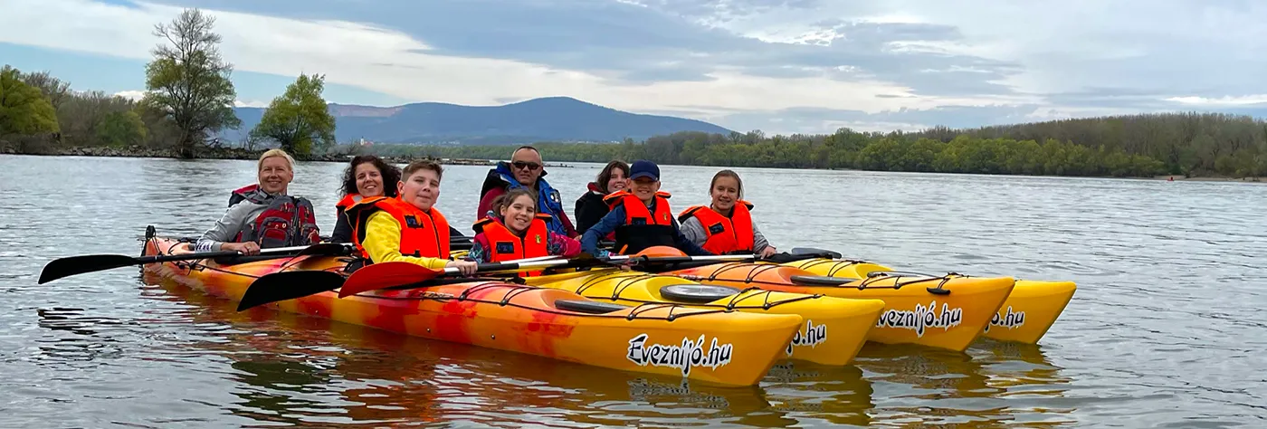 családi vízitúra