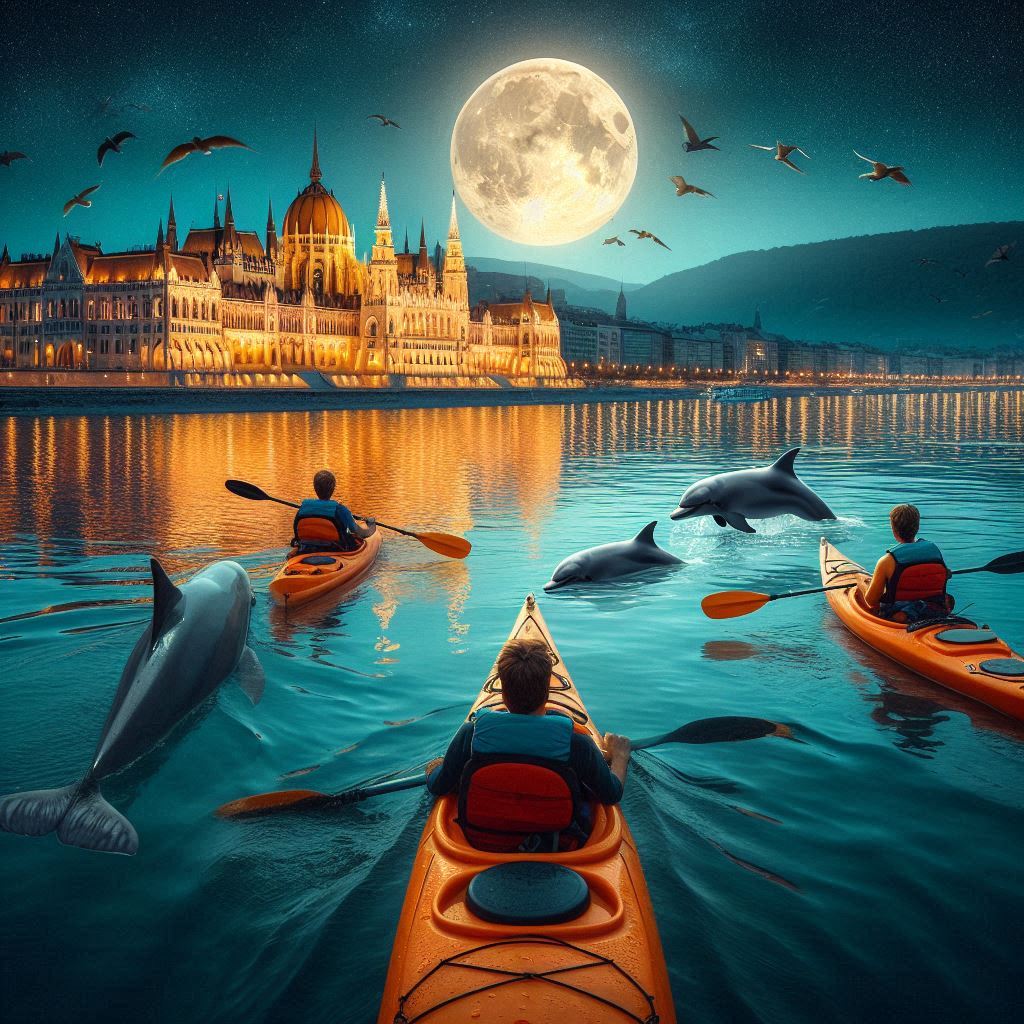 delfin néző vízitúra